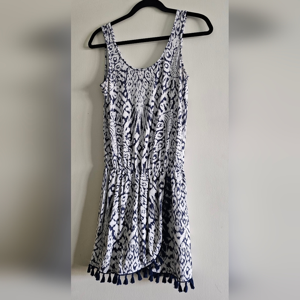 Lilly Pulitzer Romper Size Extra Small Blue & White